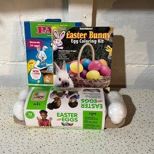 Easter egg coloring kit